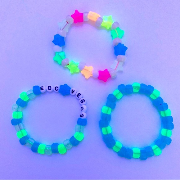 Hand Crafted Accessories - Rave Kandi 👽 Glow in the Dark